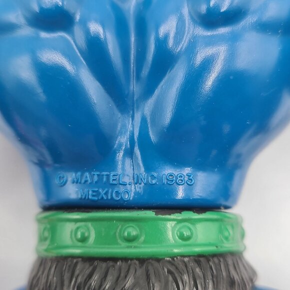 Mekaneck Action Figure 1983 Vintage MOTU Mattel Original W/ Yellow Weapon & Red - Picture 3 of 6